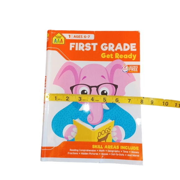 First Grade Get Ready Workbook - Picture 9 of 10